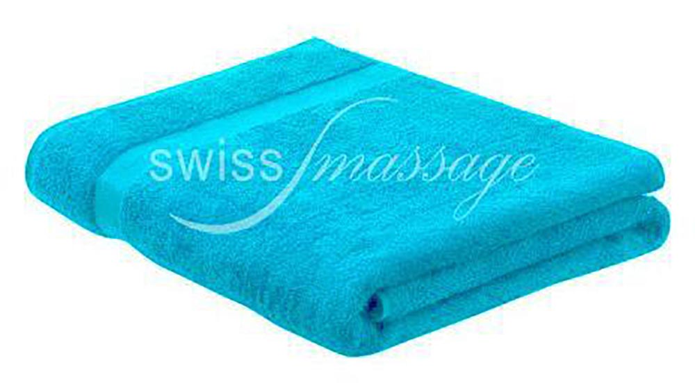 linge massage bleu turquoise swissmassage